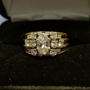 18k diamond ring